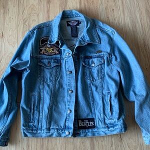 Harley Davidson blue denim jacket